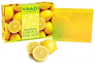 Vaadi Herbal Refreshing Lemon and Basil Soap 75 gm